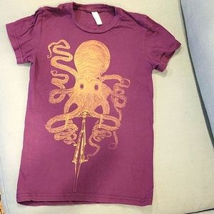 American Apparel Octopus t-shirt